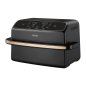 Cosori Φριτέζα Αέρος Air Fryer TwinFry Compact 10lt 2700W με Διπλό Κάδο & Wi-Fi Μαύρη CAF-TF801-CEUR