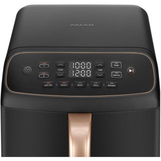 Cosori Φριτέζα Αέρος Air Fryer 8.5lt με Οθόνη Αφής 2630W Μαύρη με Διπλό Αποσπώμενο Κάδο και 5 Προγράμματα CAF-DC861-CEUR