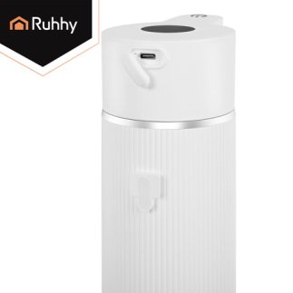 Ruhhy Αυτόματος Αφροδιανομέας Σαπουνιού 420ml με LED & USB-C, Απτικός Αισθητήρας, Λευκός 27653