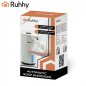 Ruhhy Αυτόματος Αφροδιανομέας Σαπουνιού 420ml με LED & USB-C, Απτικός Αισθητήρας, Λευκός 27653