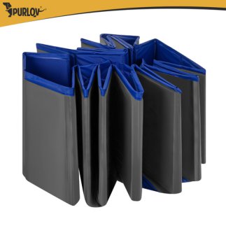 Purlov Πισίνα σκύλου αναδιπλούμενη PURLOV 160x30 εκ. 600 L μπλε/γκρι 27507