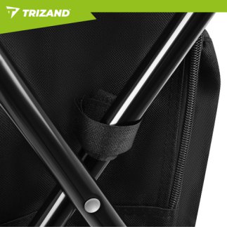 Trizand Αναδιπλούμενη Καρέκλα Ψαρέματος 3 σε 1 με Σακίδιο Πλάτης και Θερμική Τσάντα, 150 kg 27333