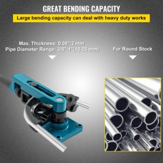 Σωληνοκάμπτης VEVOR 3/8"-1" για Χαλκό, Ορείχαλκο, Αλουμίνιο, Ανοξείδωτο Ατσάλι  SDWGJ000000000001V0