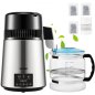 Αποστακτήρας Νερού VEVOR, 1L/Ώρα, 4L, 750W, Ασημί DSDW1LH4L220VZC7RV2