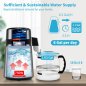 Αποστακτήρας Νερού VEVOR, 1L/Ώρα, 4L, 750W, Ασημί DSDW1LH4L220VZC7RV2