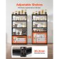 VEVOR Ράφια Αποθήκευσης 5 Επιπέδων 16" Β x 32" Π x 62.8" Υ για Γκαράζ MDBSXHJ16326G0P9FV0