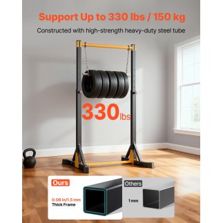 VEVOR Φορητή Μονάδα Έλξεων 150kg με H-Δομή & Ρυθμιζόμενο Ύψος DGKYTXSJBKZD33L3K001V0