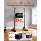 VEVOR Φορητή Μονάδα Έλξεων 150kg με H-Δομή & Ρυθμιζόμενο Ύψος DGKYTXSJBKZD33L3K001V0 VEVOR Φορητή Μονάδα Έλξεων 150kg με H-Δομή & Ρυθμιζόμενο Ύψος DGKYTXSJBKZD33L3K001V0