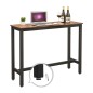 Μεταλλικό Ορθογώνιο Τραπέζι - Bar 120 x 40 x 100 cm VASAGLE LBT12X Μεταλλικό Ορθογώνιο Τραπέζι - Bar 120 x 40 x 100 cm VASAGLE LBT12X