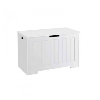 Ξύλινος Πάγκος Αποθήκευσης 76 x 40 x 48 cm Songmics LHS11WTV1