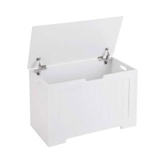 Ξύλινος Πάγκος Αποθήκευσης 76 x 40 x 48 cm Songmics LHS11WTV1