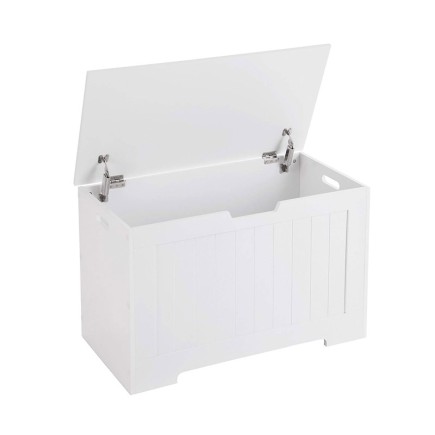 Ξύλινος Πάγκος Αποθήκευσης 76 x 40 x 48 cm Songmics LHS11WTV1